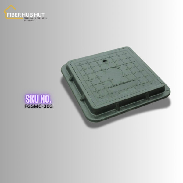 Fiberglass SMC Square Manhole Cover – FGSMC-303